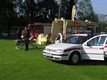 Gendarmerie, Rettung, AMTC und Feuerwehr stellten ihre Autos vor.