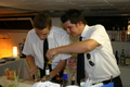... Stephan und Gast-Barkeeper 
